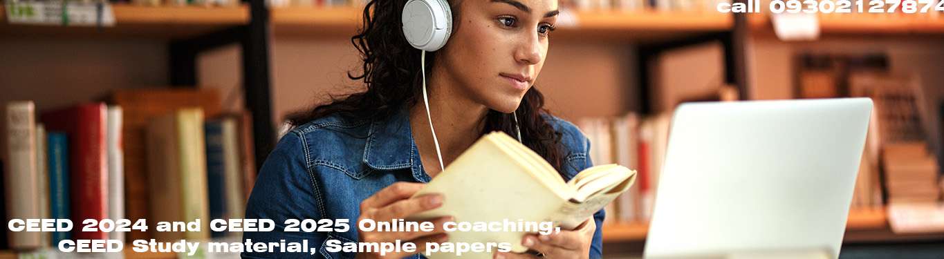 Join CEED online classes for CEED 2024 and CEED 2025 Exam in india